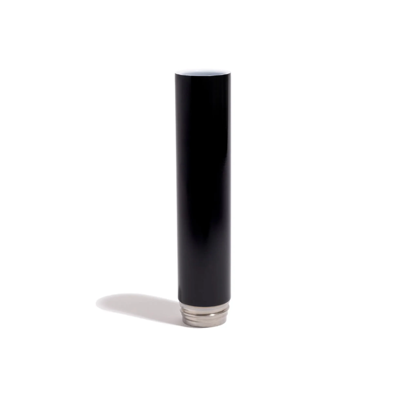 Bong Chill Steel Pipe Acero Inoxidable Gloss Black