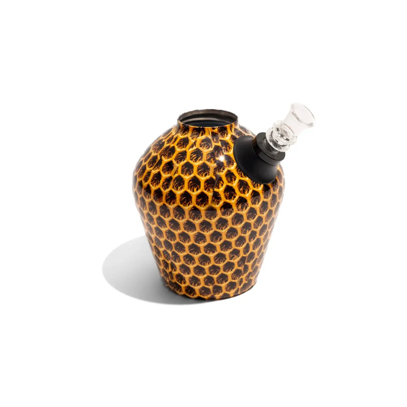 Bong Chill Steel Pipe Acero Inoxidable Honeycomb