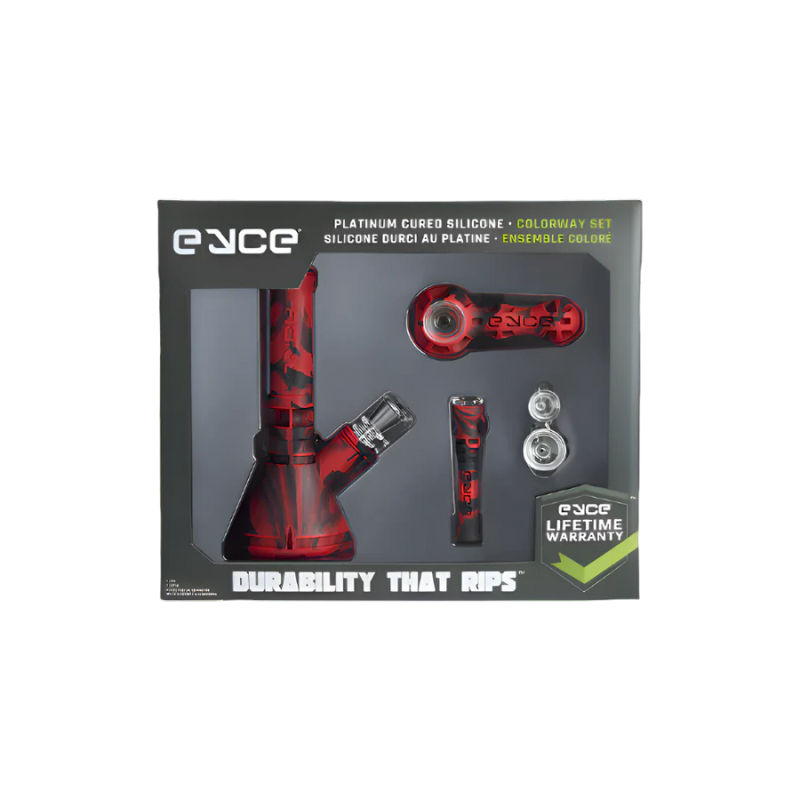 Eyce Colorway Box Roja (Bong + Pipa + Hitter)