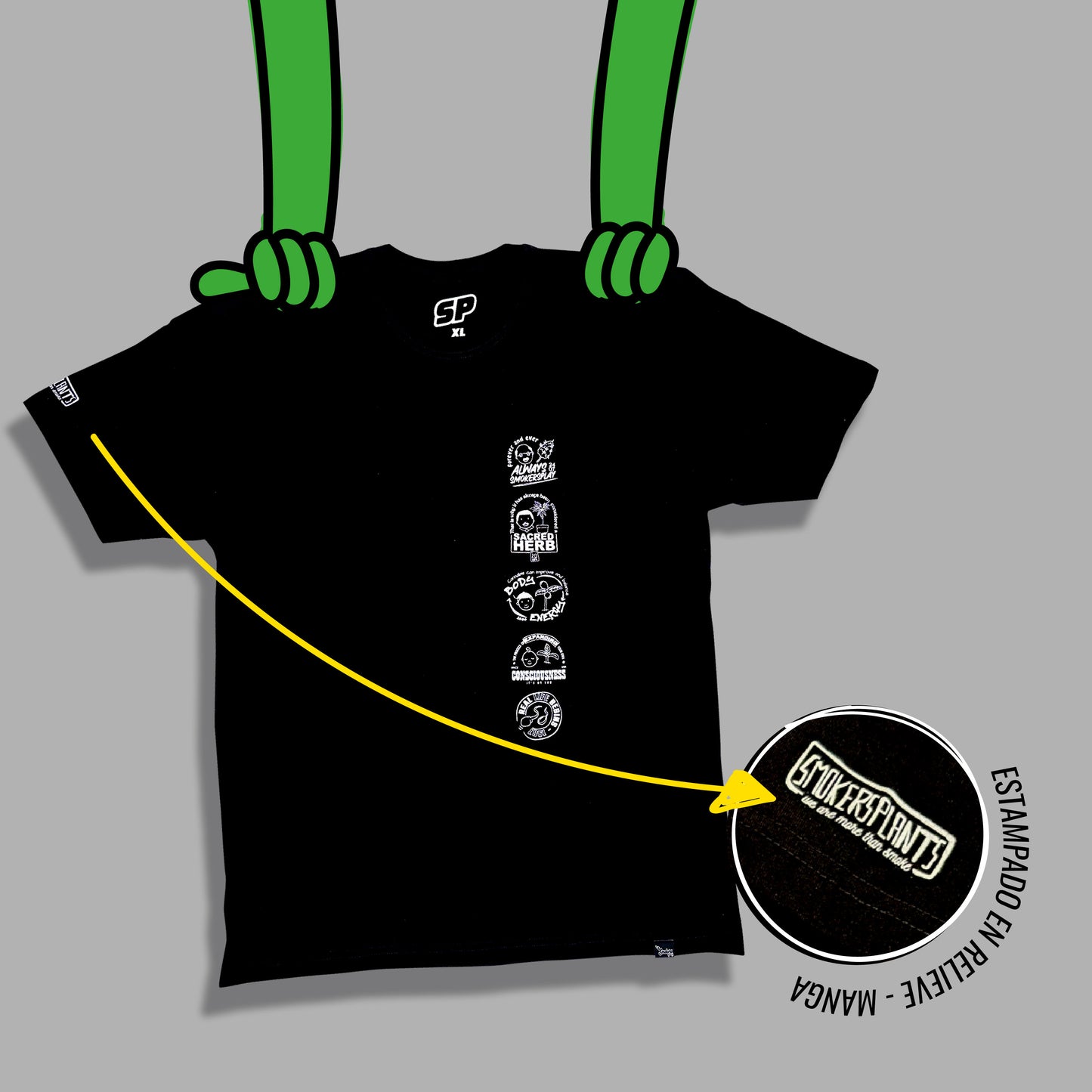 Camiseta Smokers Play Smokers Plants