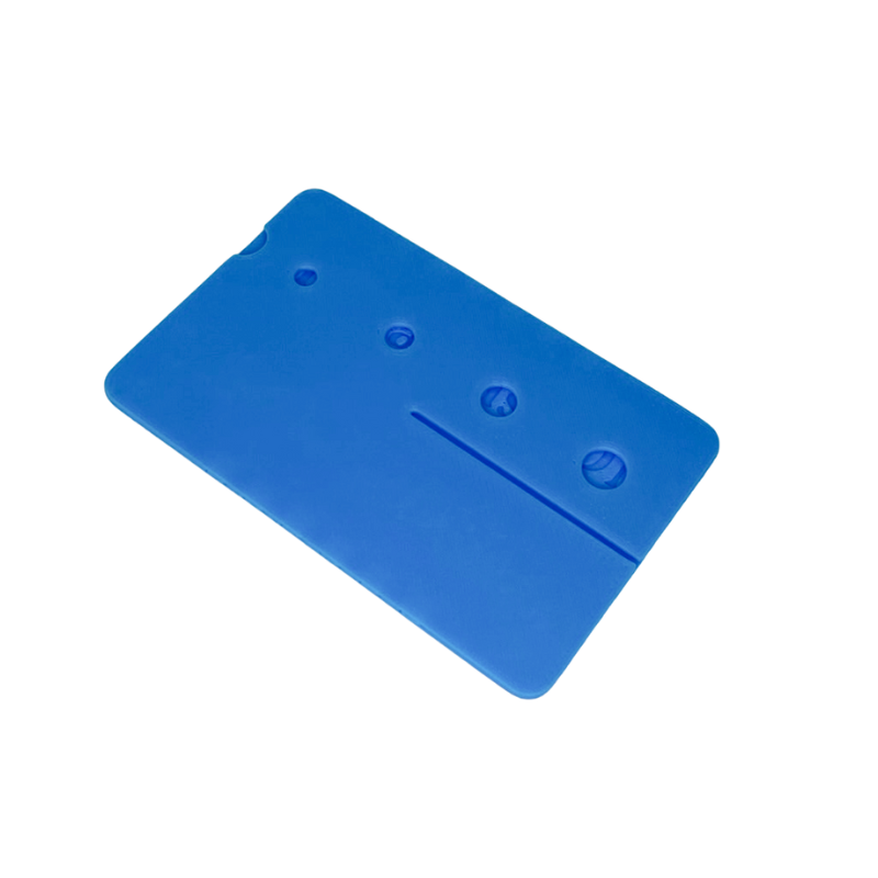Tarjeta Soporte Azul