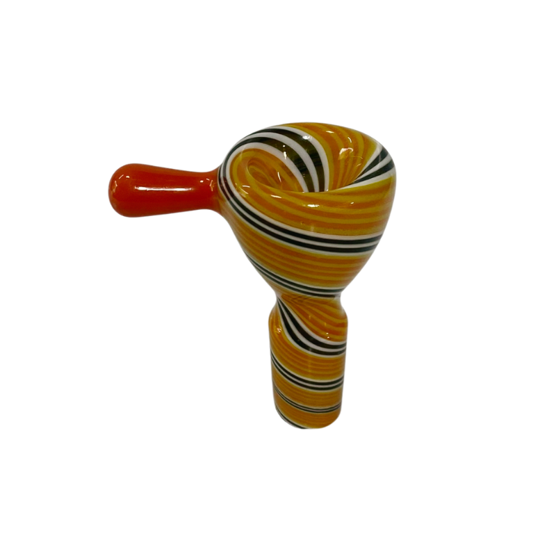 Bowl de vidrio 14mm Espiral con Agarre Grande 85