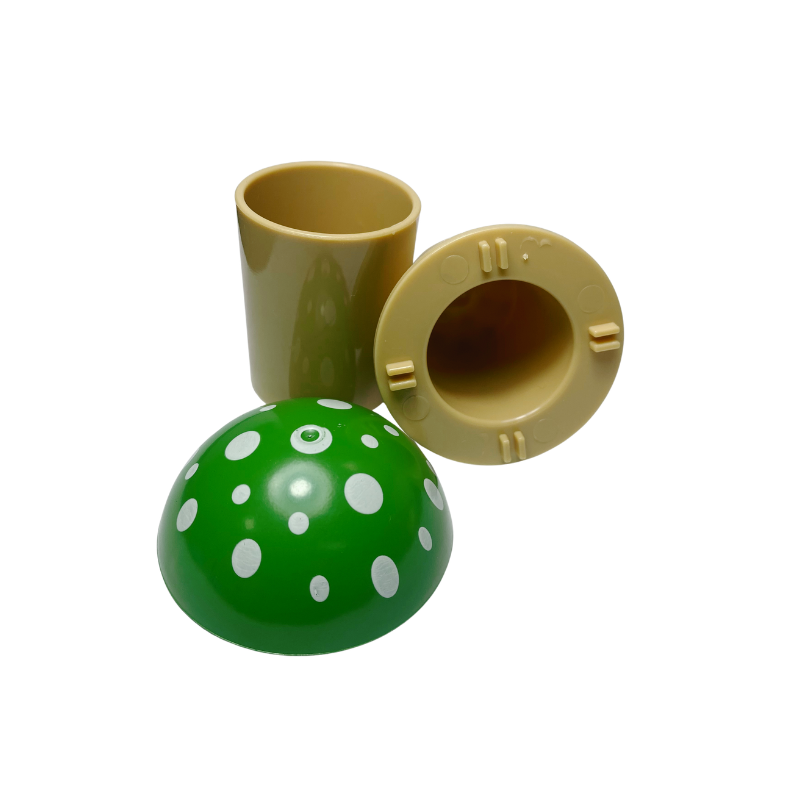 Rascador plástico Hongo Verde 15