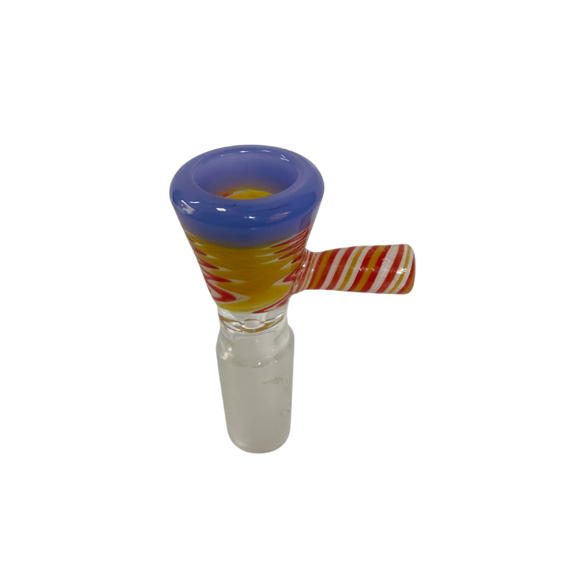 Bowl de vidrio 14mm Espiral con Agarre 78