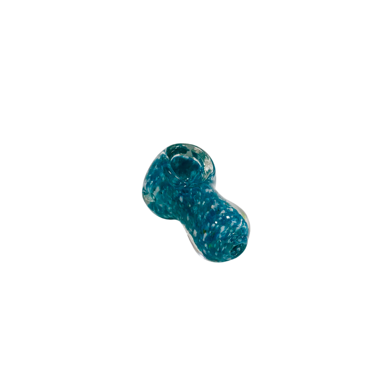 Pipa vidrio Puntos Azul 18