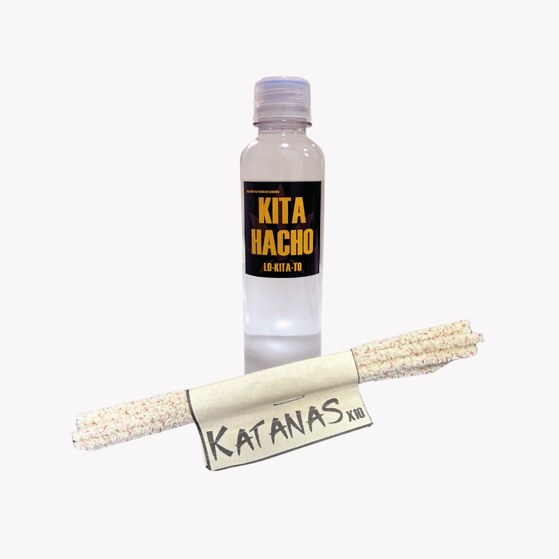 Kit Katanas + Limpiador Kitahacho 120ml