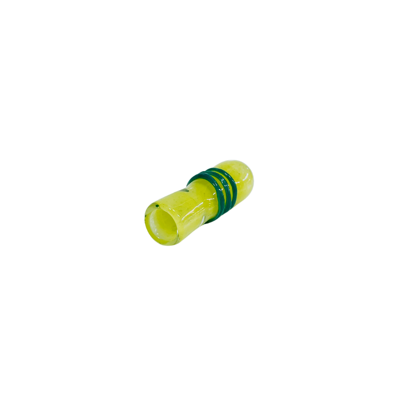 Hitter vidrio Espiral Amarillo 18