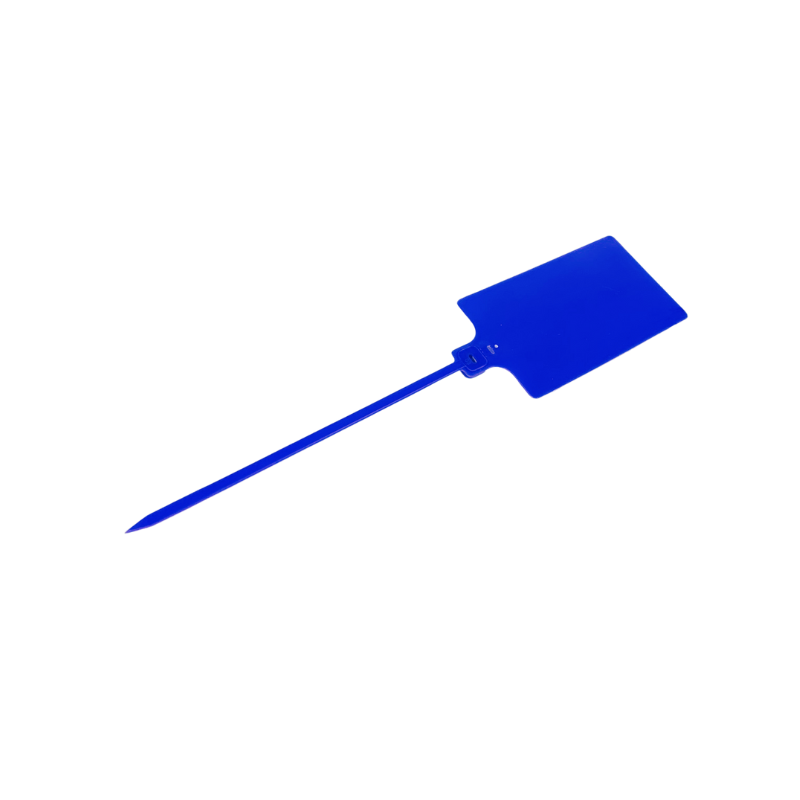 Etiqueta Plastica Azul