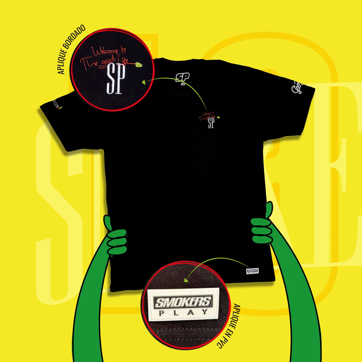 Camiseta Smokers Play Buena Vida