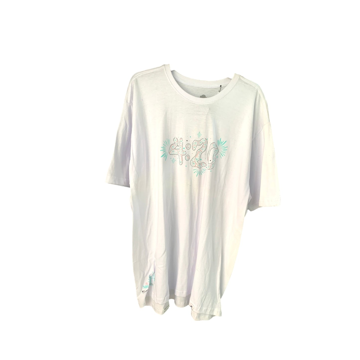 Camiseta Smokers Play 420 Blanca