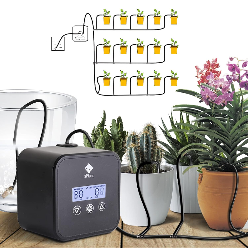 SISTEMA DE RIEGO AUTOMATICO SPLANT LCD