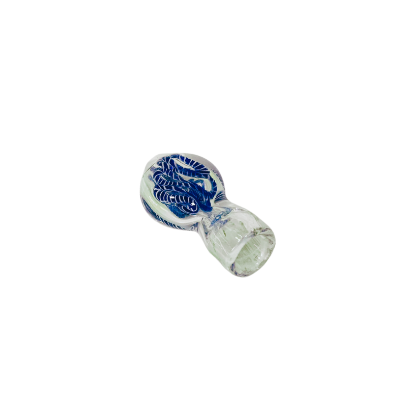 Hitter vidrio Lineas Azul 14