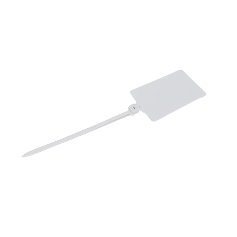 Etiqueta Plastica Blanca