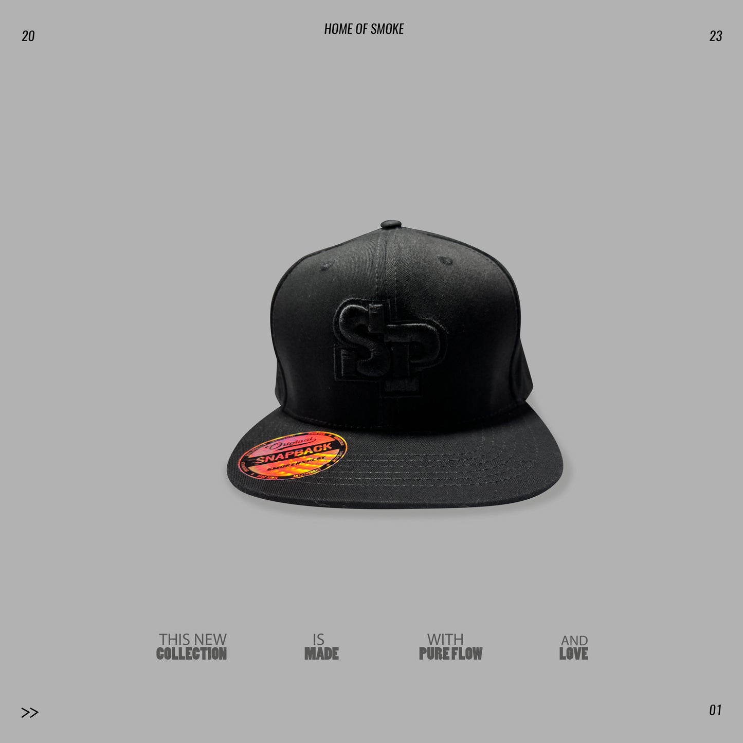 Gorra Smokers Play Negra SP