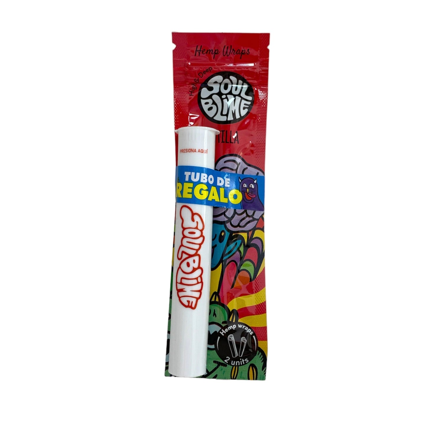 Soulblime Hemp Wrap Fresa + Tubo