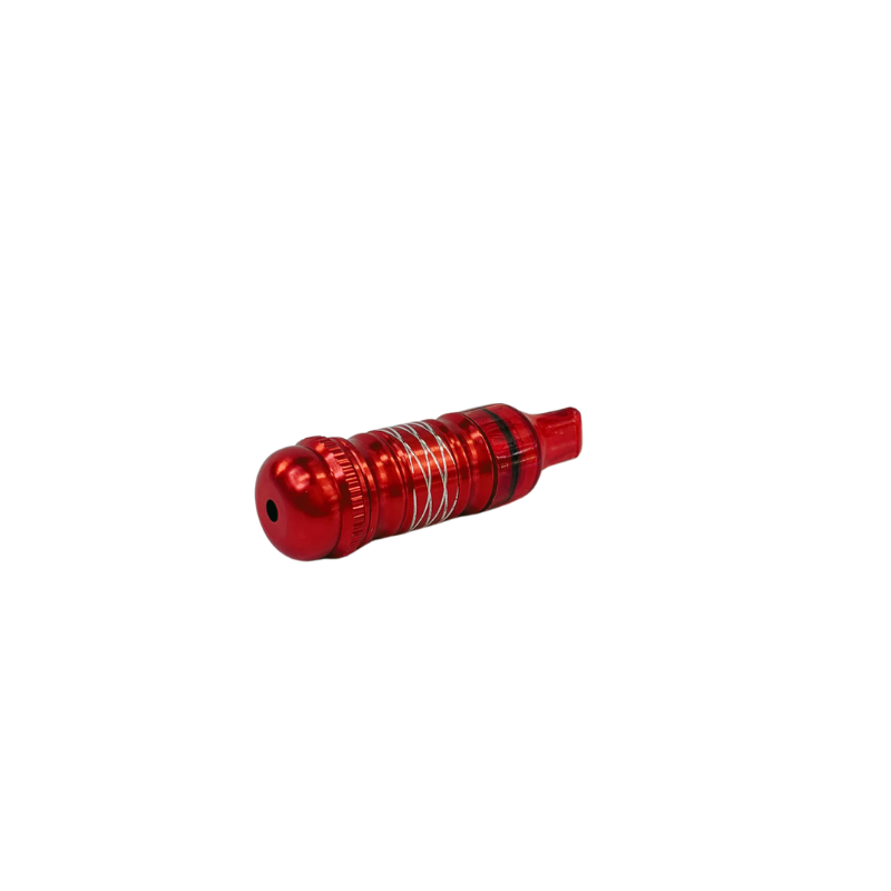 Bate metal Rojo y Rayas 10