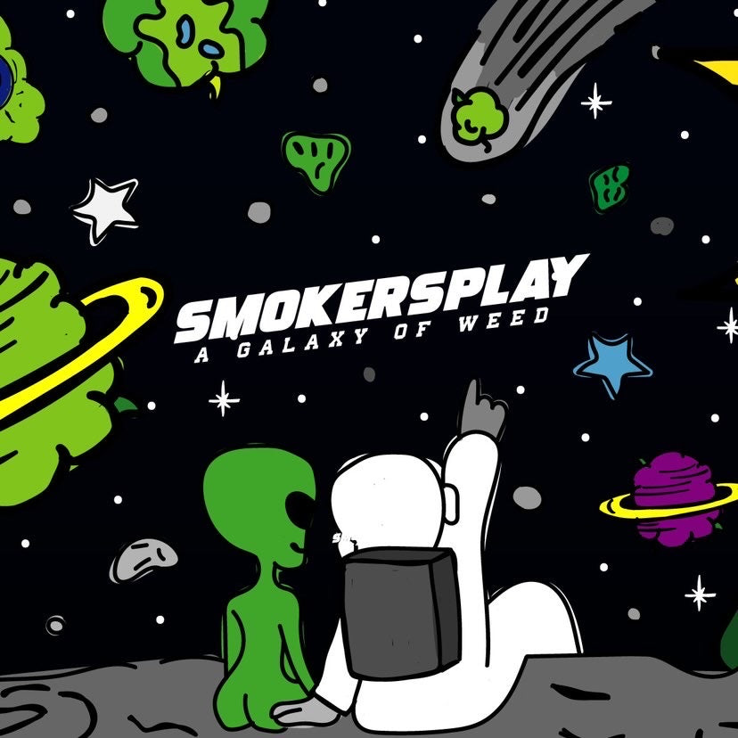 Toalla Smokers Play A Galaxy Of Weed