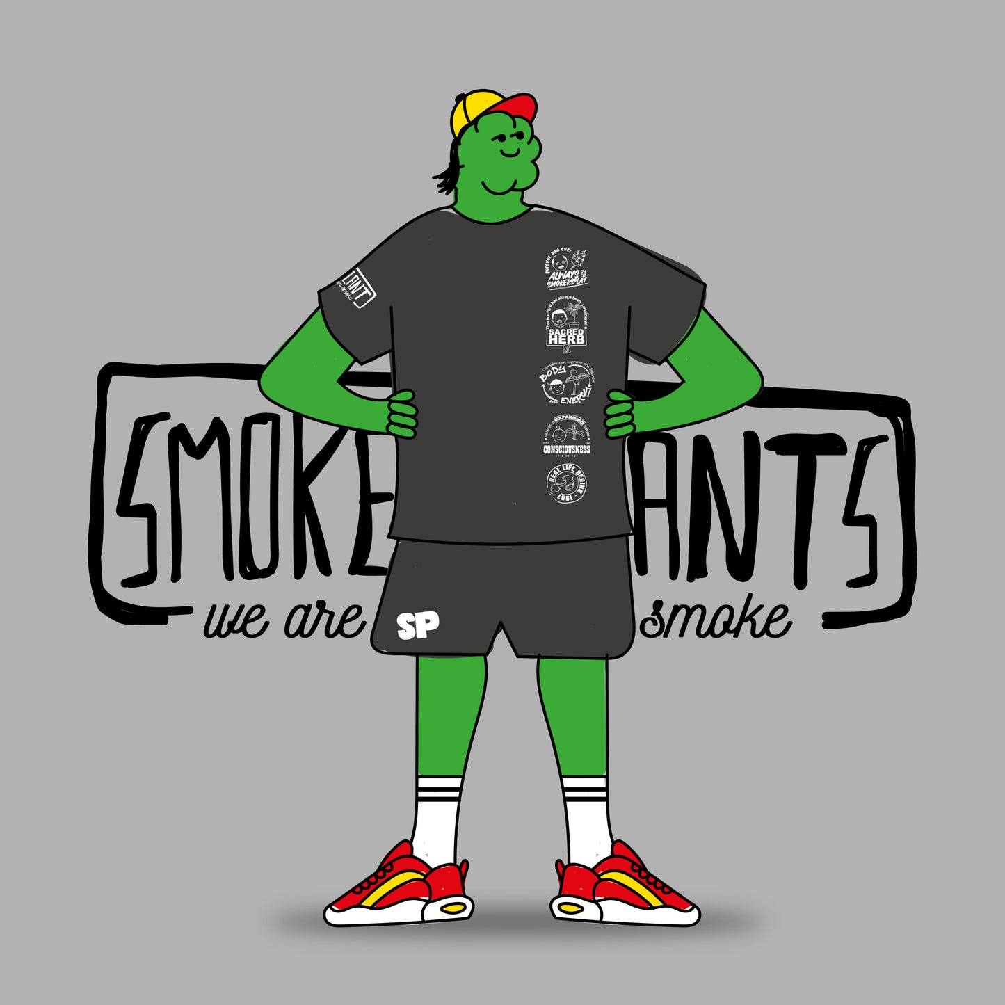 Camiseta Smokers Play Smokers Plants