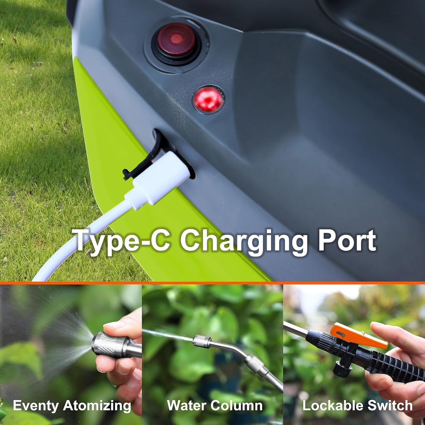Pulverizador Electrico HIFAY de 4 litros