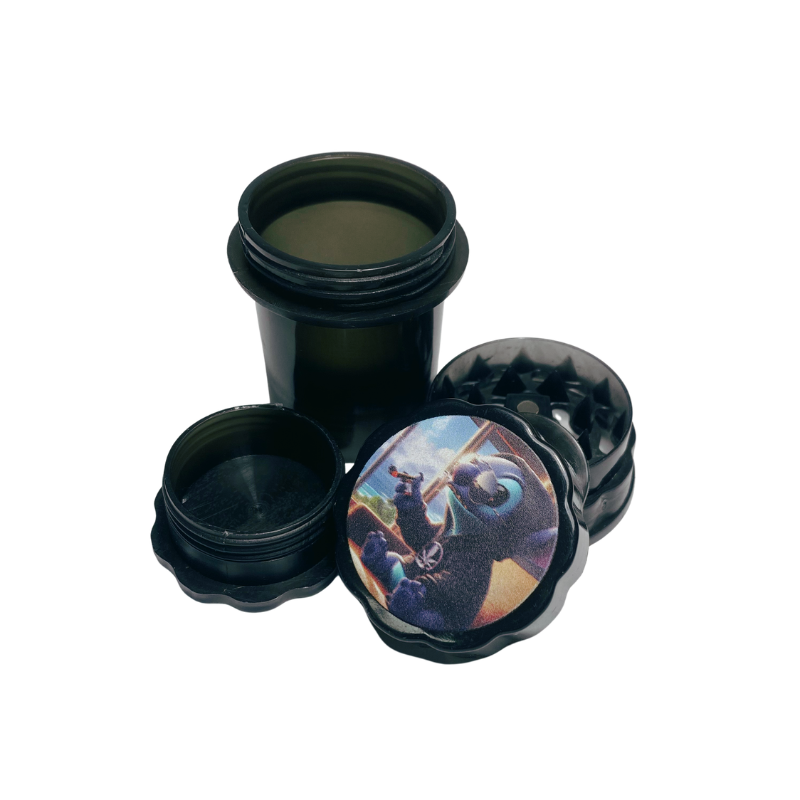 Rascador plastico Negro 8