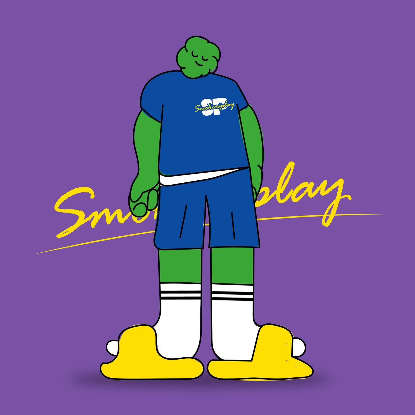Camiseta Smokers Play This is True Life Azul