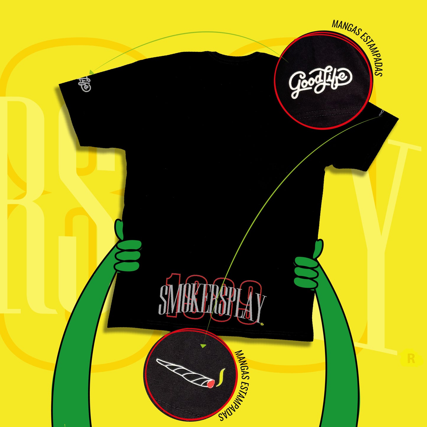 Camiseta Smokers Play Buena Vida