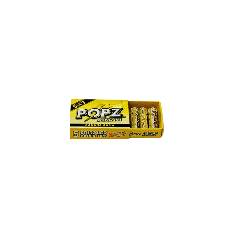 Filtros Popz Con Infusion de Terpenos Banana Rama x5