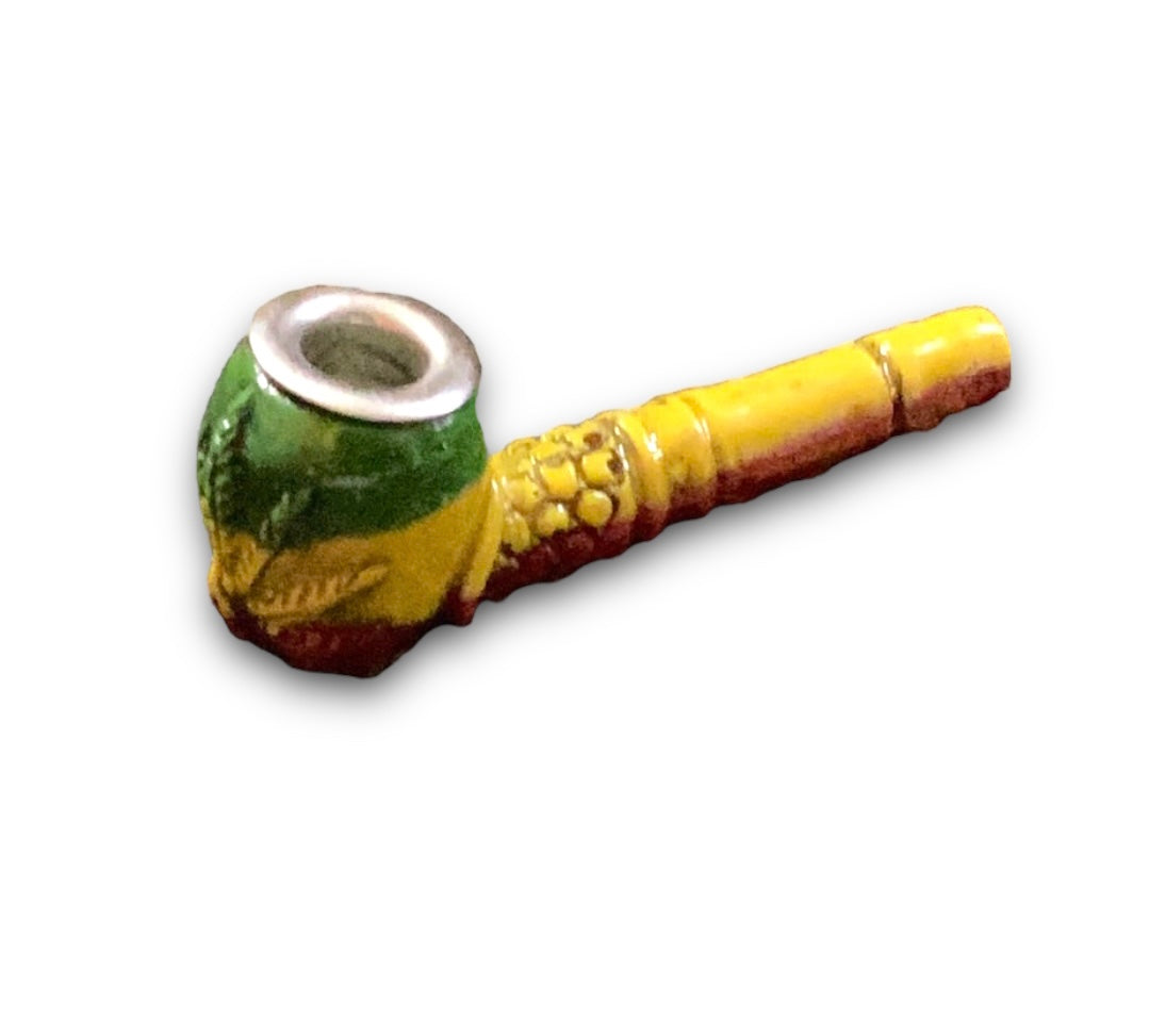 Pipa de ceramica rasta 13.5