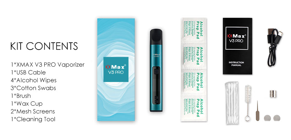 Vaporizador XMax V3 PRO Silver Gradient