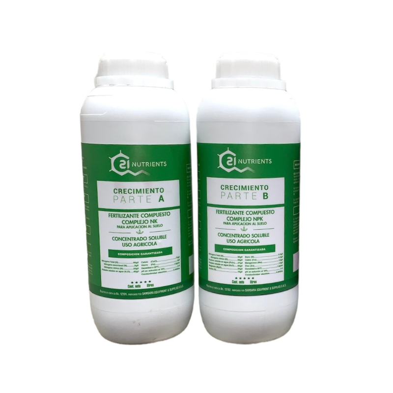 Crecimiento C21 Nutrients 1 Litro | Fertilizante Vegetativo | Kanamart