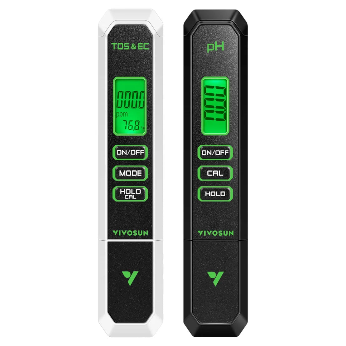 Combo Medidores TDS- EC & PH vivosun