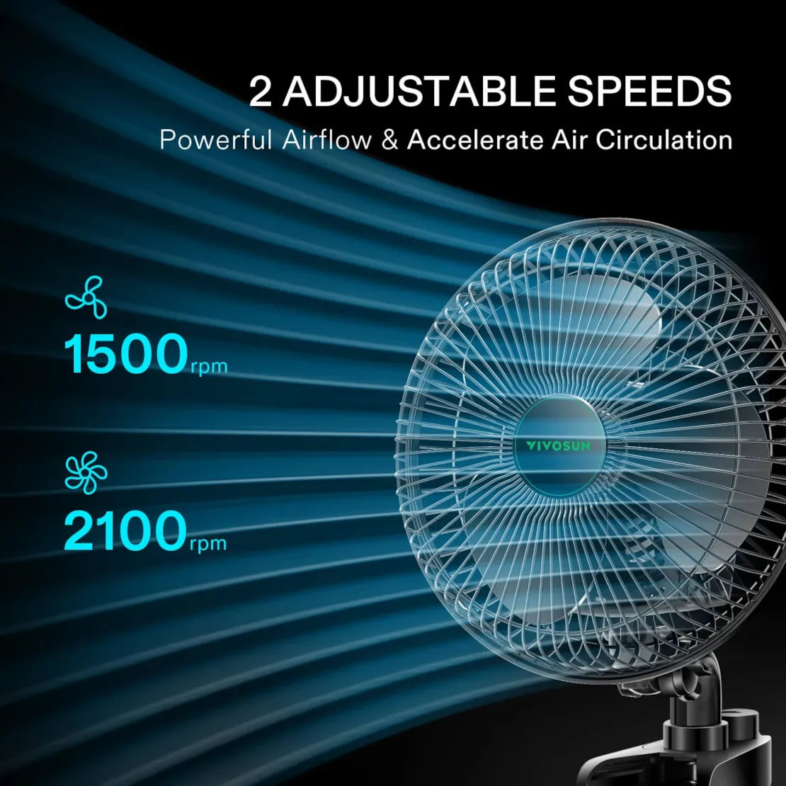 VENTILADOR AEROWAVE A6 (OSCILANTE)