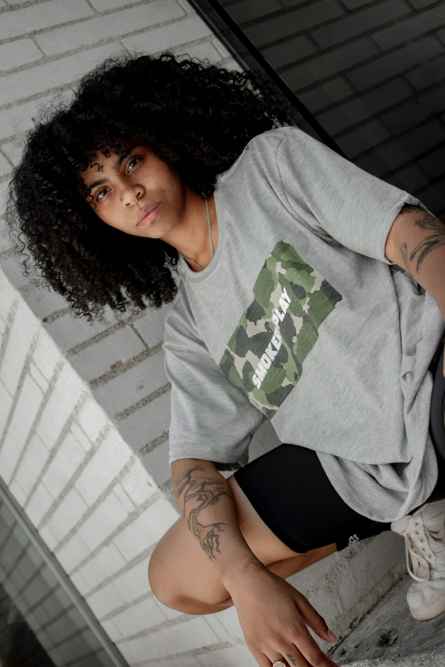 Camiseta Smokers Play Camuflado