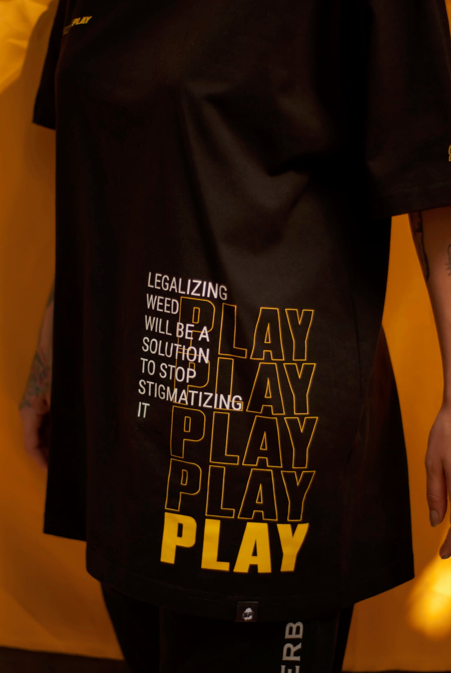 Camiseta Smokers Play Legalizing