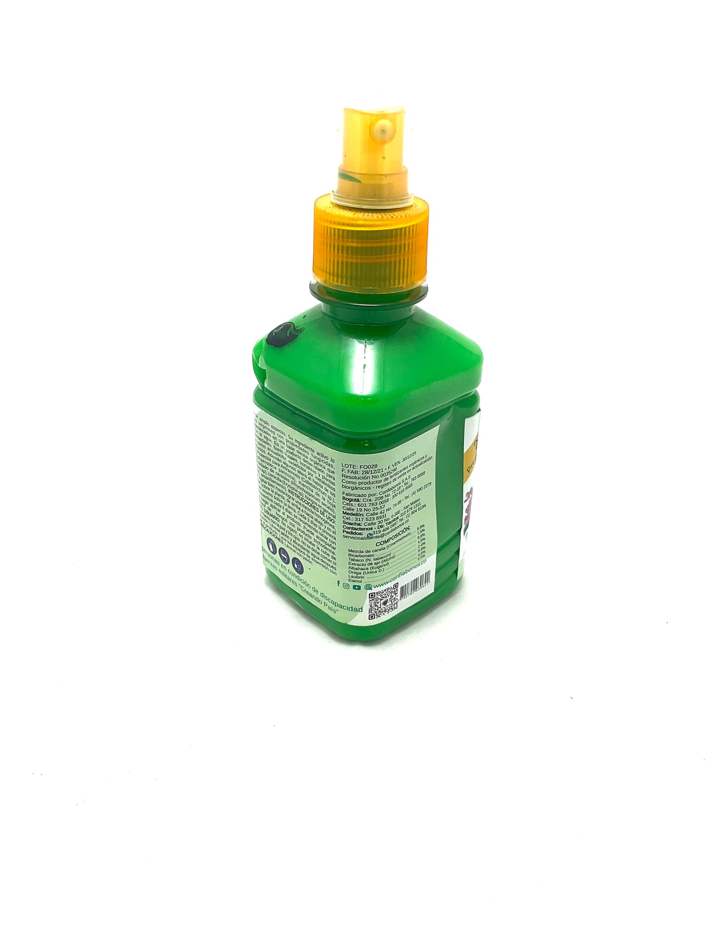 Fungicida orgánico Confiabonos 250ml
