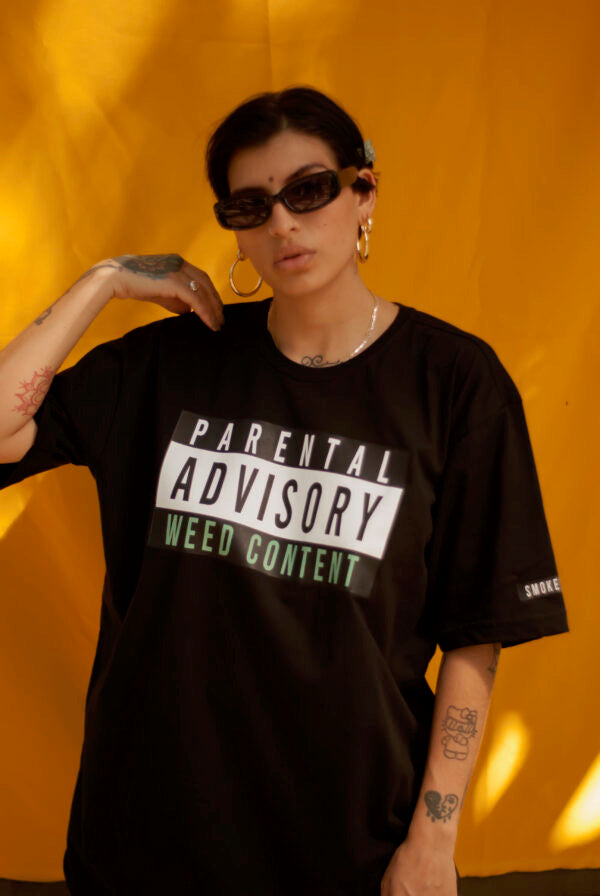 Camiseta Smokers Play X 199 Grados Parental Advistory