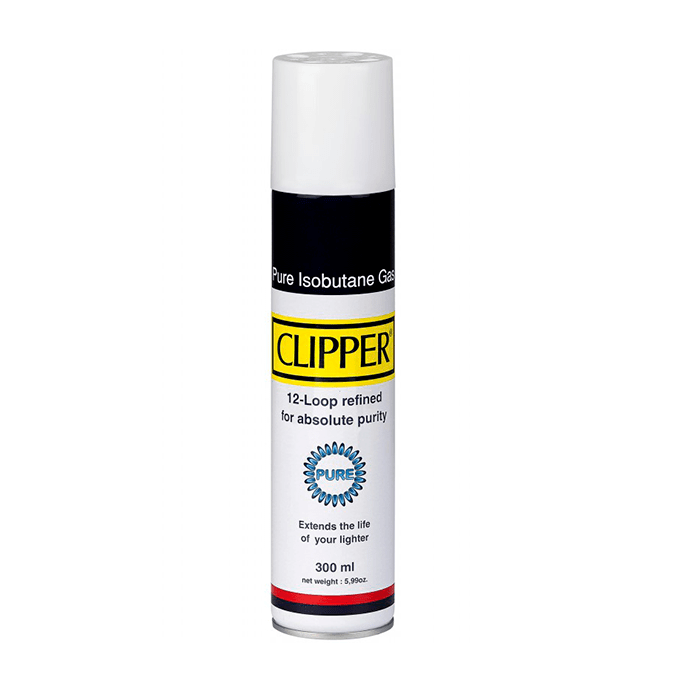Gas butano clipper blanco 300ml