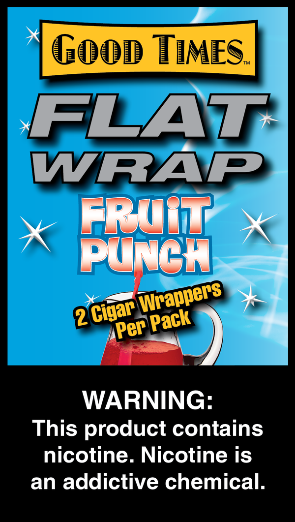Good times wrap Fruit Punch x3