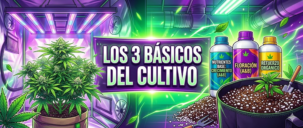 Los 3 Básicos del Cultivo: Si falla uno, falla todo