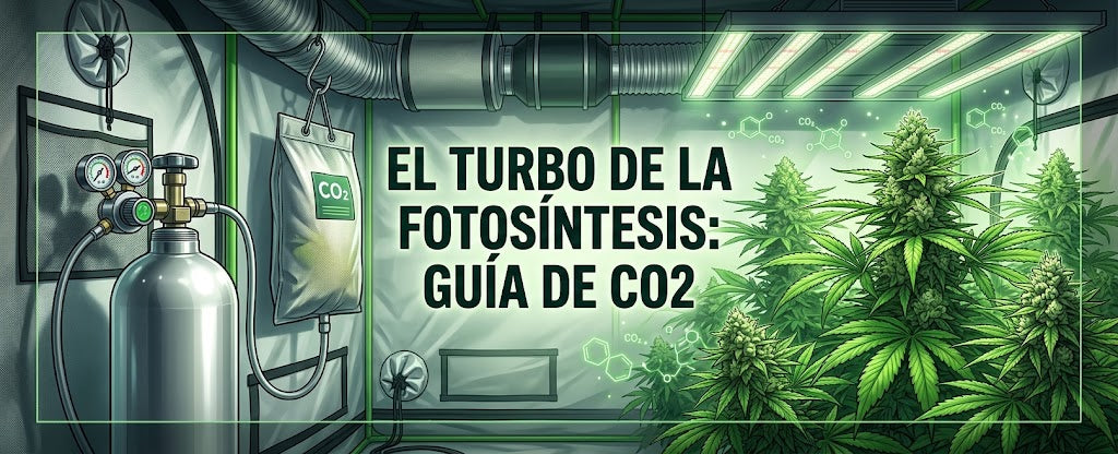 CO2 en el Cultivo Indoor: El "Turbo" para cosechas de nivel comercial