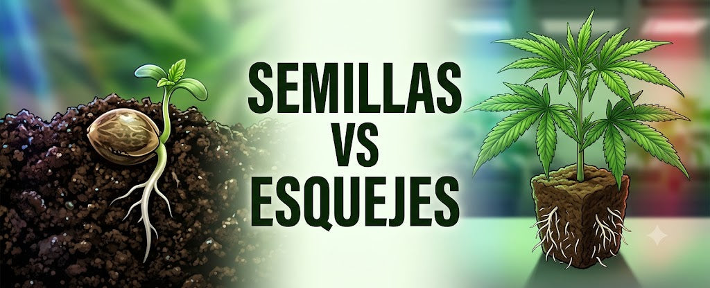 Semillas vs. Esquejes: ¿Cuál es la mejor estrategia para tu cultivo?