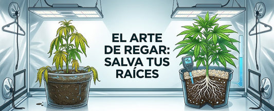 El arte de regar: Cómo evitar ahogar tus plantas y maximizar tu cultivo
