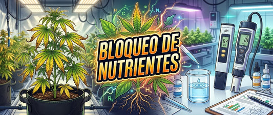 ¿Hojas amarillas aunque fertilizas? Cómo solucionar el Bloqueo de Nutrientes