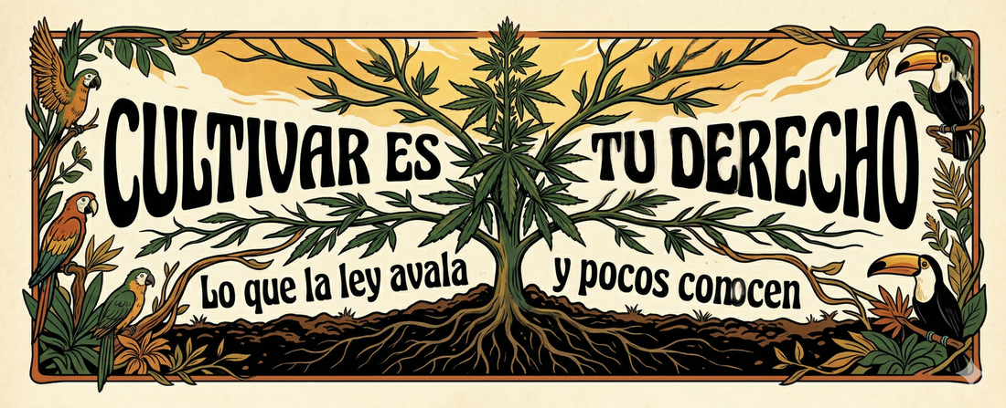 Cultivar es tu derecho: Lo que la ley avala y pocos conocen