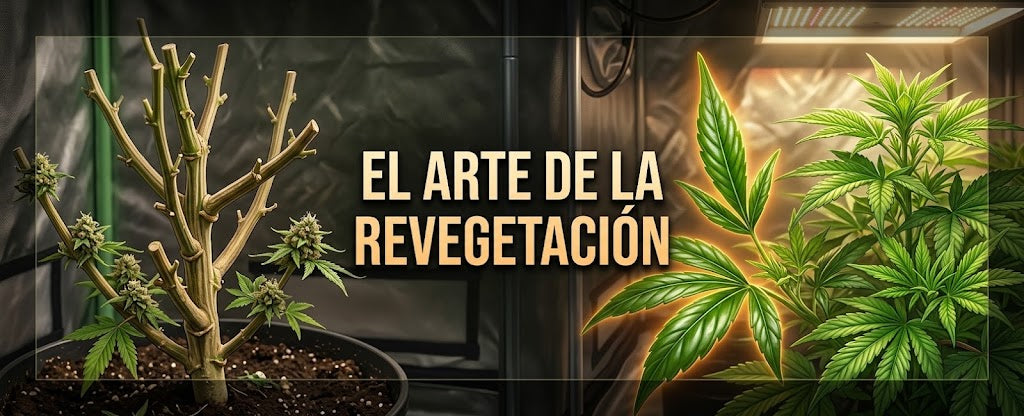 Revegetación: El arte de devolver una planta cosechada a la fase de crecimiento