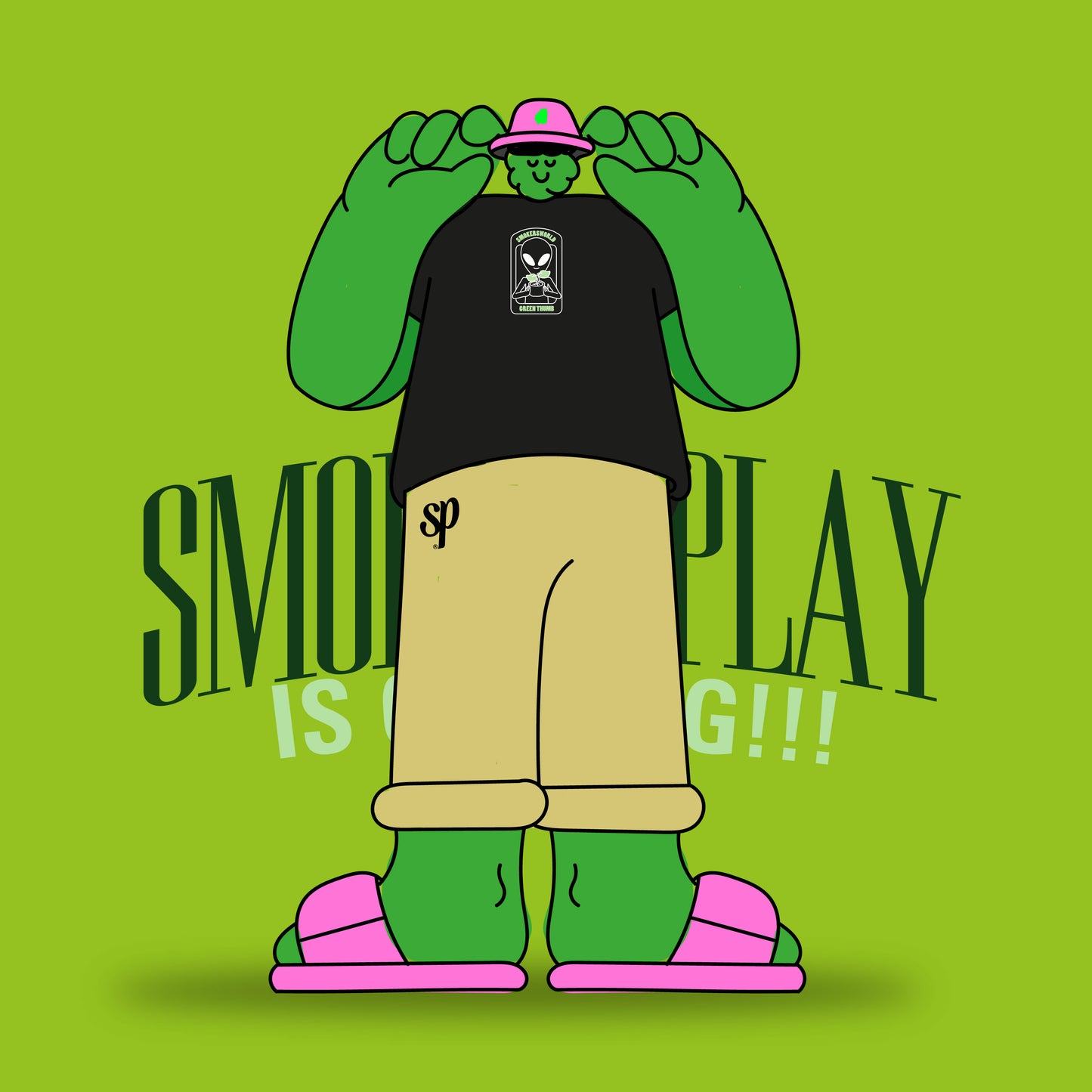 Camiseta Smokers Play Is Coming