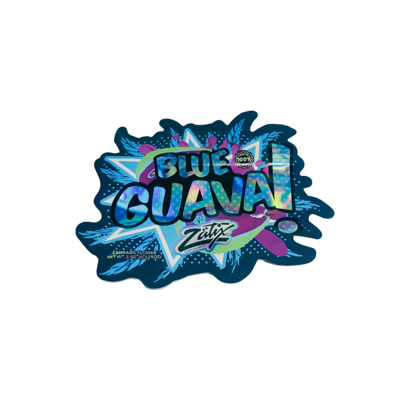 Bolsa Ziploc Blue Guava para 3.5g