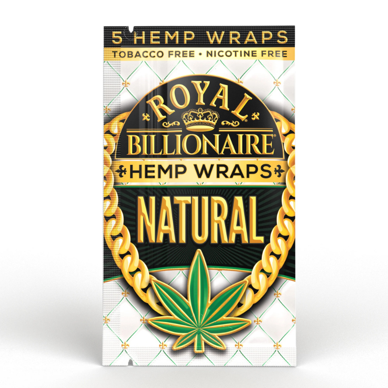 Hemp Wraps Royal Billionaire Natural