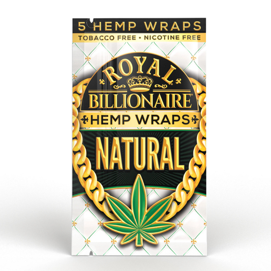 Hemp Wraps Royal Billionaire Natural