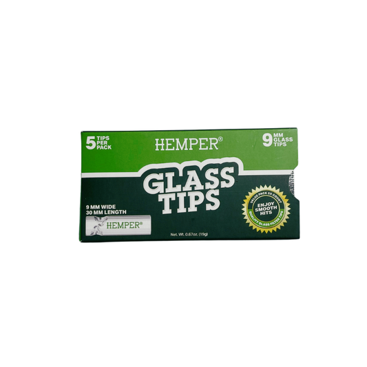 Hemper Pack de 5 Filtros de cristal 9mm